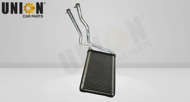Heater matrix with pipe